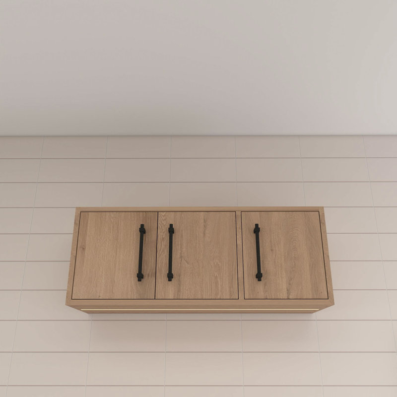 Victoria 36" Top Cabinet Wall-Mounted (Right), Red Oak