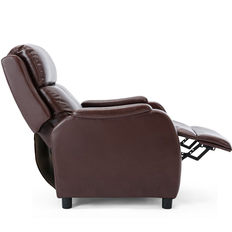 Renovo 67cm Wide Wing Chair Recliner, Brown
