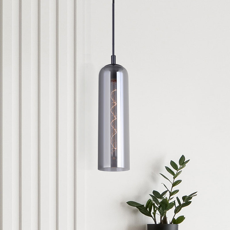 Ebyn 1 - Light Cylinder Pendant, Black