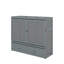 Lit escamotable double avec port USB et tiroir-1984500371