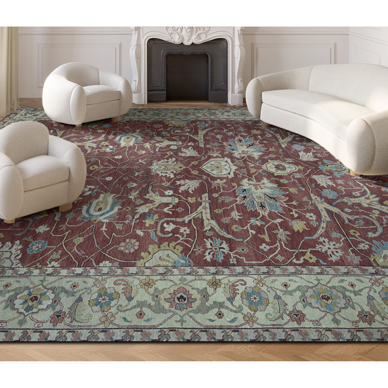 Wool Oriental Area Rug