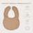 Comfy Cubs Muslin Bibs for Babies - Feeding, Drool and Teething Bib with Adjustable Snaps-1401293803