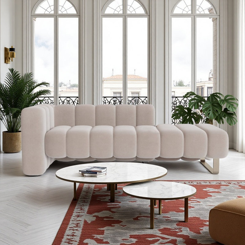Méridienne standard en bois de luxe Luxury