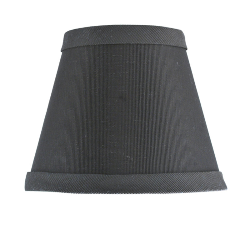 Abat-jour de candélabre empire en tissu H 4 po x l 5,25 po