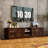 78.7'' W TV Stand Media Console With 4 Shuttered Cabinet Doors