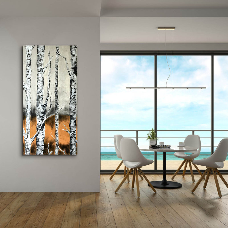 «Summer Birch» par LovIsArt, H 48 po x l 24 po