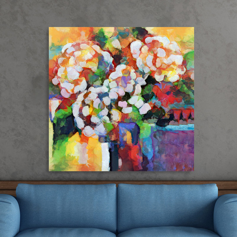 Reproduction sur toile tendue, H 8 po x l 8 po x P 1,5 po