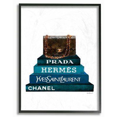 «Fashion Bookstack with Bag», impression