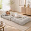 Coussin de chaise convertible épais, gris beige