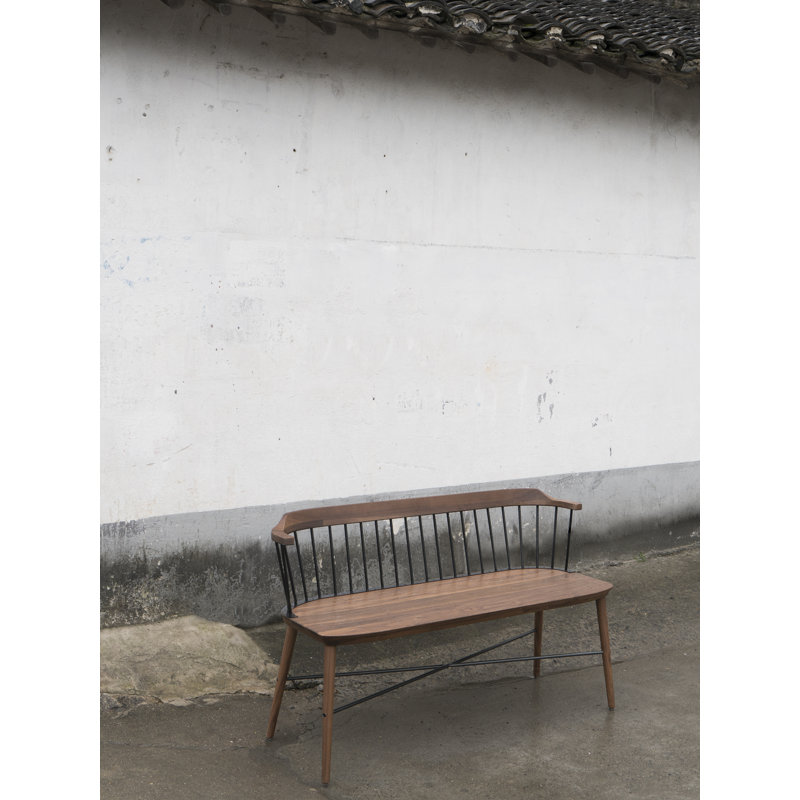 Exchange Bench, Natural Walnut