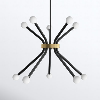10 - Light Dimmable Sputnik Chandelier