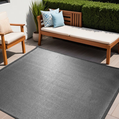 Tapis intérieur charbon Caselli