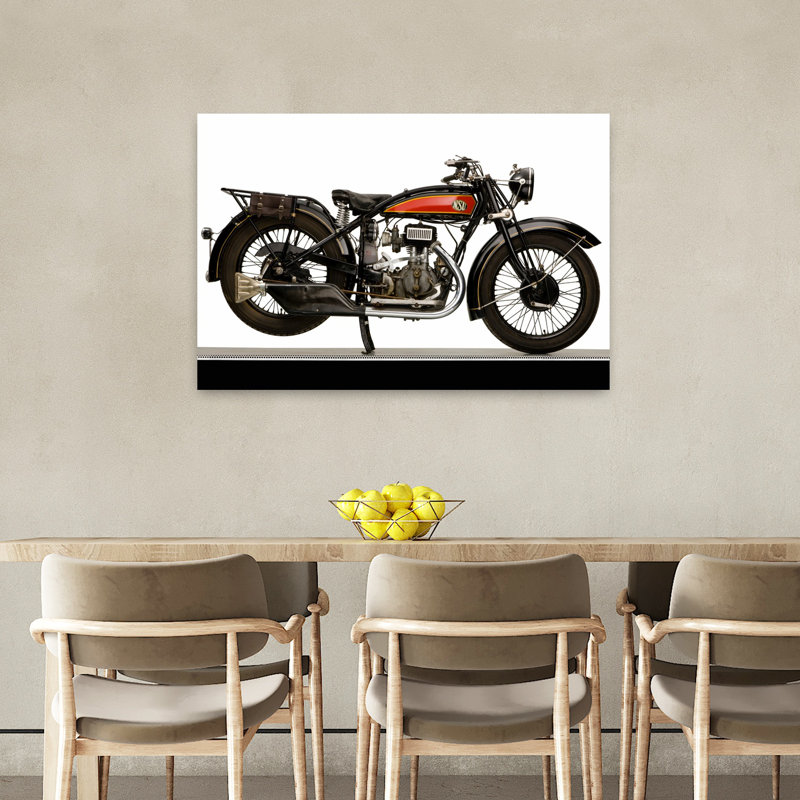 «1935 Nsu 494Cc 501Ts Classic Abstract Landscape Nature», art mural, H 24 po x l 36 po