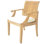 Lagos Outdoor Teak Dining Armchair