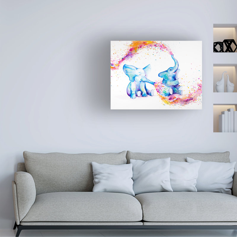 Art sur toile Marc Allante Sorella, H 14 po x l 19 po