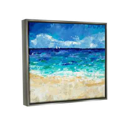 «Dovecove Modern Beach Scene Abstract Shore» par Trevor Copenhaver