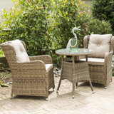 Vandeventer 2 Seater Rattan Conversation Set