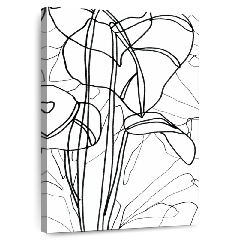 Tropical Lines II, 51" H x 34" W