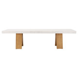 Perpetual Rectangular Concrete Outdoor Dining Table