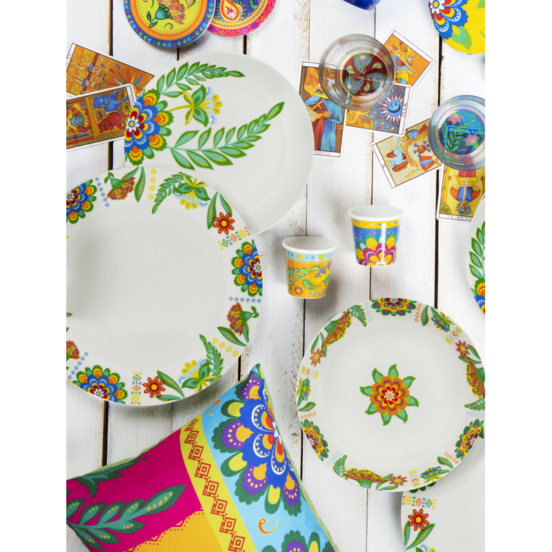 Gipsy Flower Piece Dinnerware Set - Service for 6