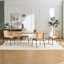 Ensemble de 2 chaises de salle à manger de style Mid-Century (y compris les chaises)