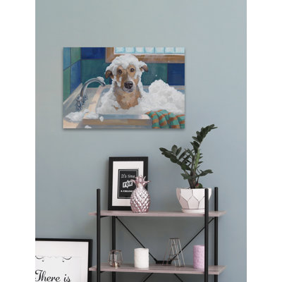 " Wash Away Your Troubles " Painting Print