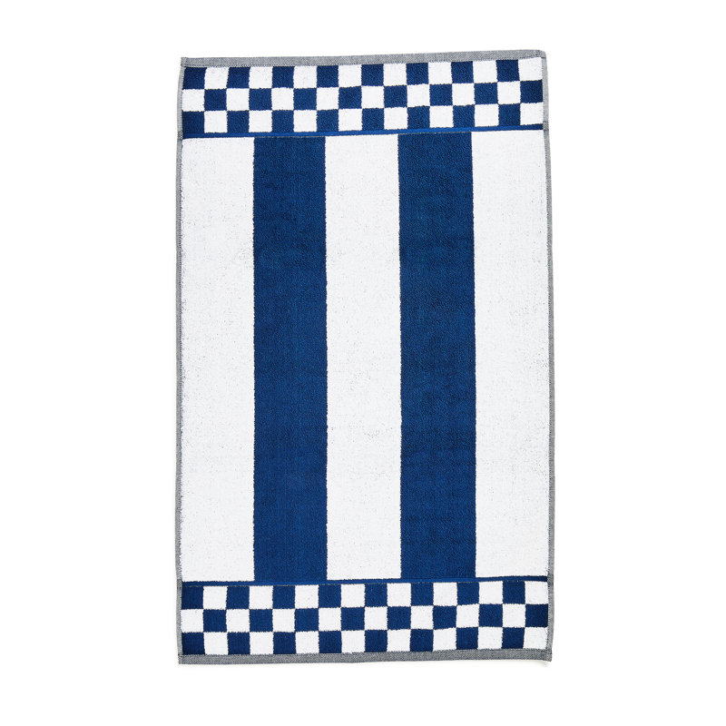 Sterling Stripe Hand Towel, Navy/White
