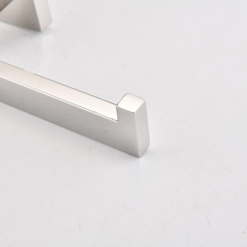 4-Piece Wall Mounted Bathroom Hardware Set is made of high quality materials, Chrome