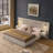 Upholstered Bed Frame With Headboard-1420061661-1420061662