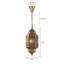 Lustre empire en cage Lianza
