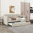 Upholstered Velvet Daybed with Trundle Bed-360887397