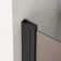 Framed Pivot Swing Shower Door With Frosted Tempered Glass34 In.w X 72 In.h