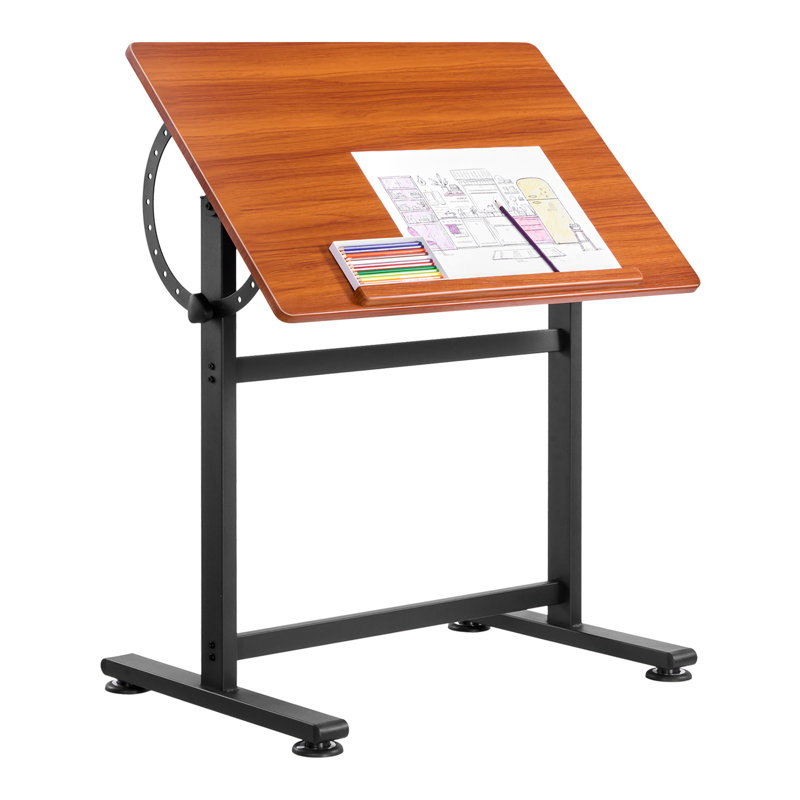 Adjustable Metal Base Drafting Table
