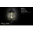 Black Solar Powered Integrated LED Metal Fence Post Cap Light 8 In. X 8 In.