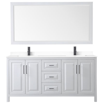 Daria 72'' W Double Vanity