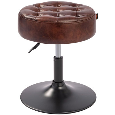 Modern Swivel Adjustable Height Accent Stool