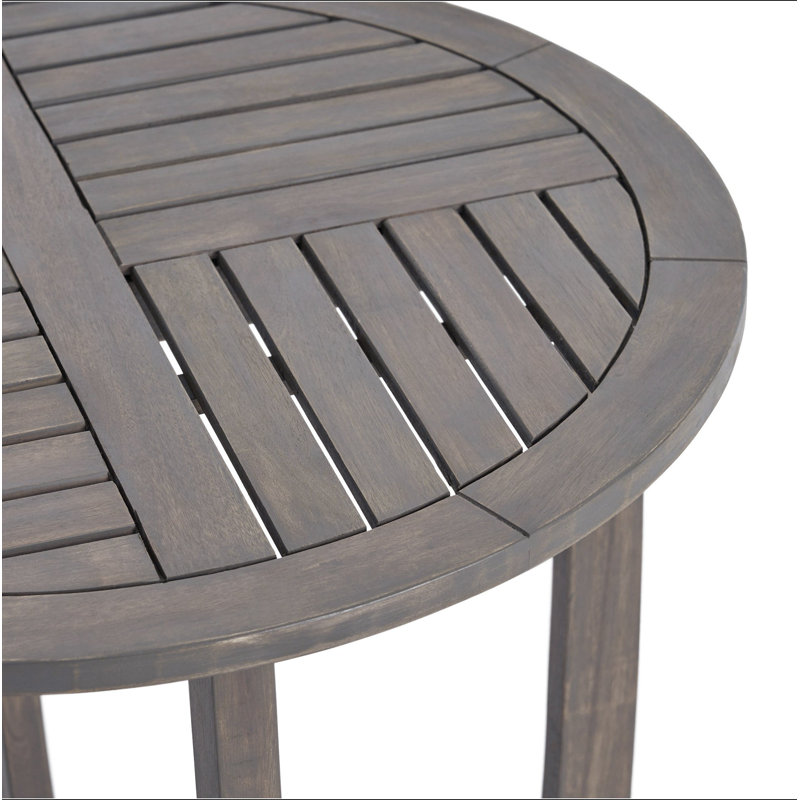 Table circulaire en bois de 27,5 po Hermosa