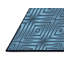 Tapis bleu marine à motifs Cyron-1810103289