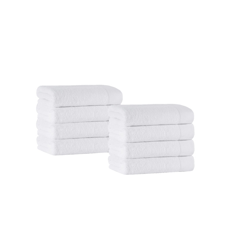 Essuie-mains en coton Sigman Turkish, blanc
