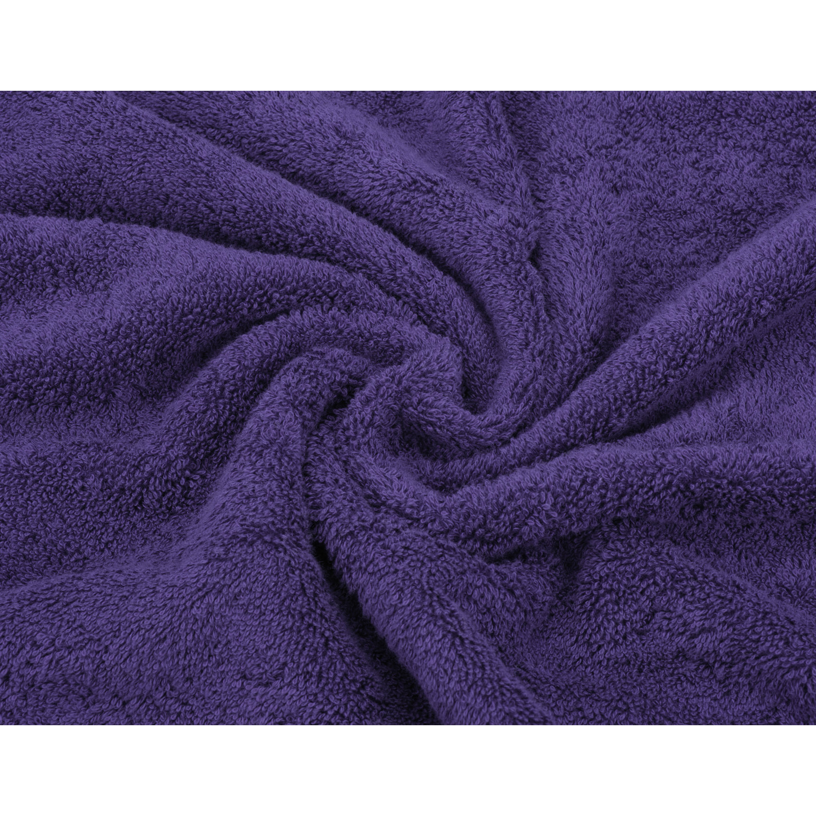 Darcelle 100% Cotton 4-Piece Turkish Washcloth Set, Violet Purple