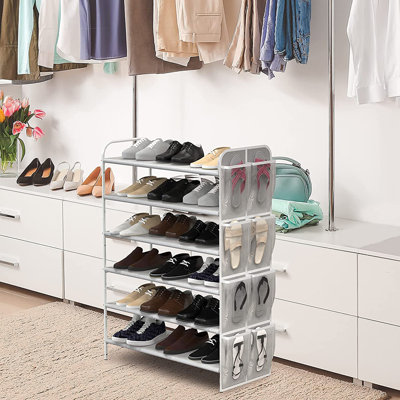 28 Pair Shoe Rack
