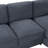Modular Sectional U Shaped Couch With Ottoman, Premium Chenille Fabric,With 2 Throw Pillows, High-Density Foam  Tufted Cushion Backrest Design,Easy Install,Fits Bedrooms,Reading Nooks,Beige-405375917