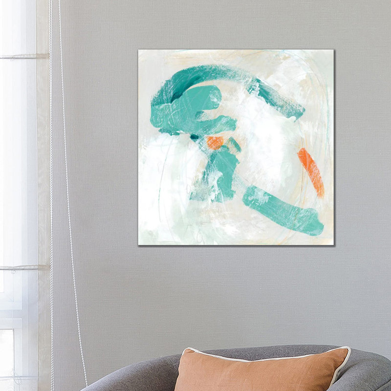 Tidal Current II by June Erica Vess - Wrapped Canvas Painting, 66.04 cm H x 66.04 cm W x 3.175 cm D