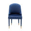 Chaise rembourrée en velours Sudie-2121664682