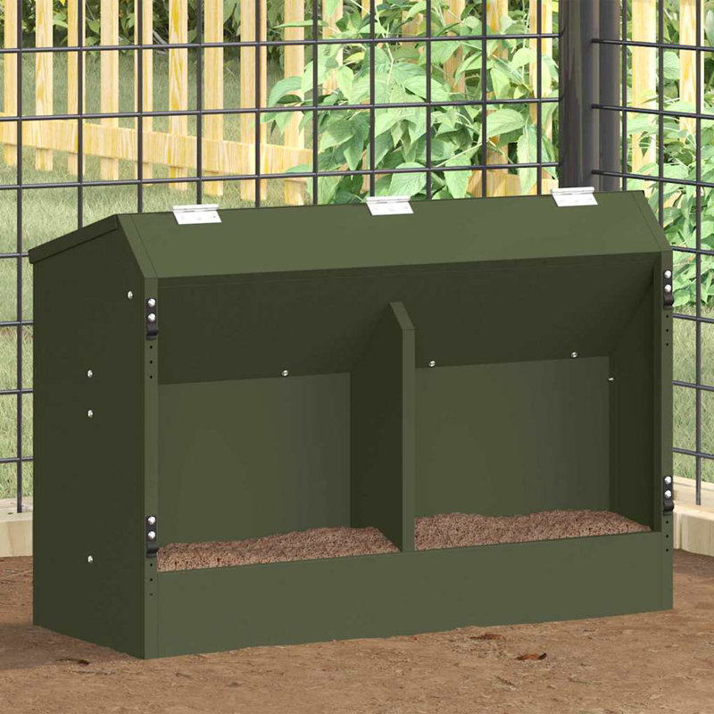 Small Animal Feeder, Olive Green