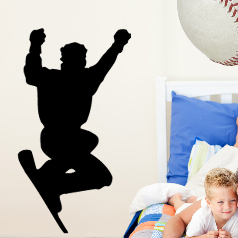 Sports Non-Wall Damaging Wall Decal, 36" H x 20" W