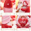 4,33 pouces 2 pièces de décorations de table en résine pour gnome de la Saint-Valentin