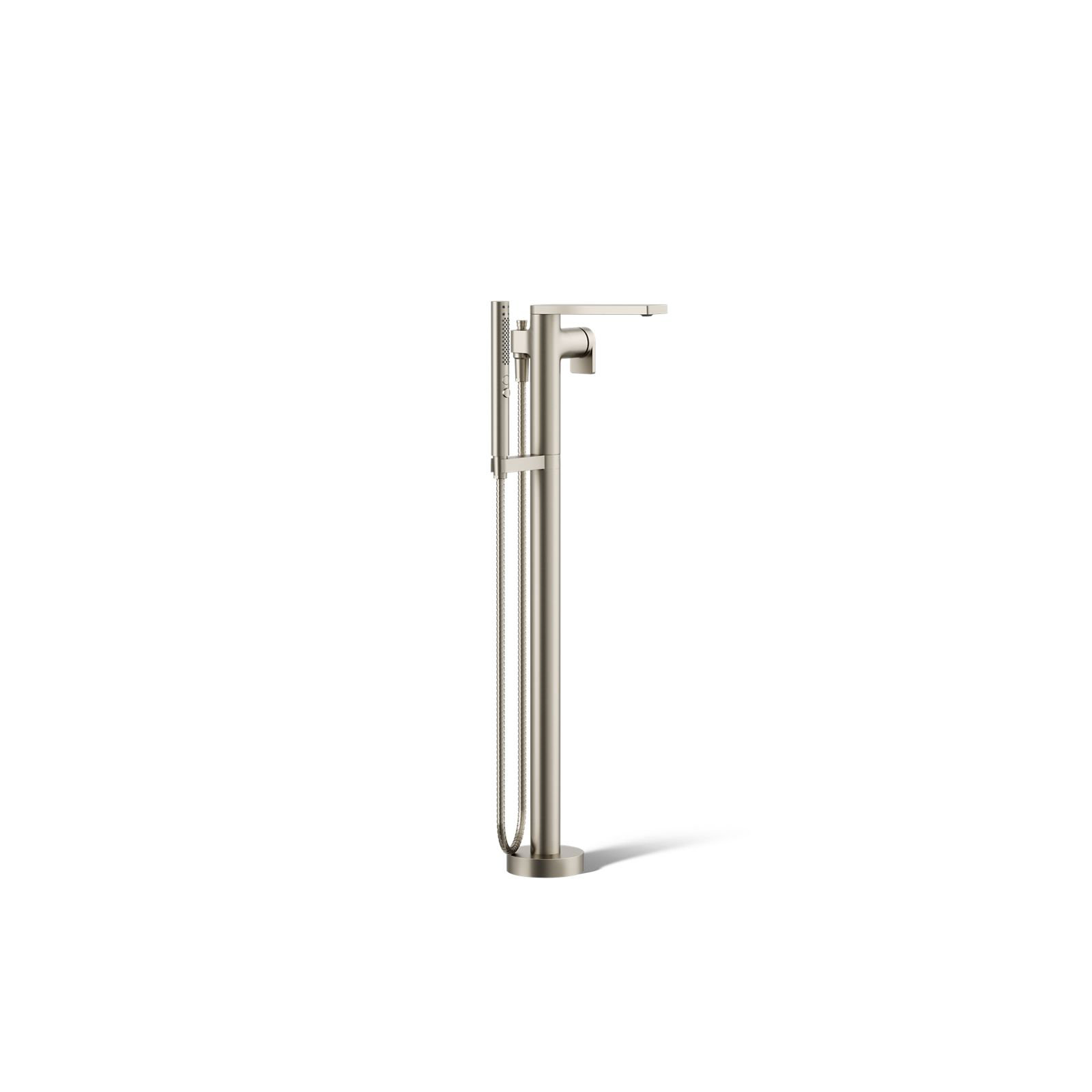 Composed Freestanding Bath Faucet, Vibrant Brushed Nickel