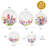 Summer Aquarelle Bone China Dinnerware Set 20 Piece - Service for 4