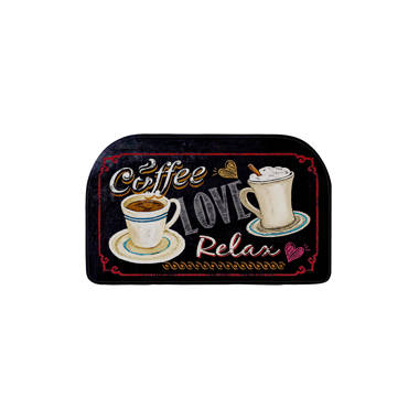 Quick Dry Coffee Mat, Coffee Bar Accessories, Non-slip Low Pile